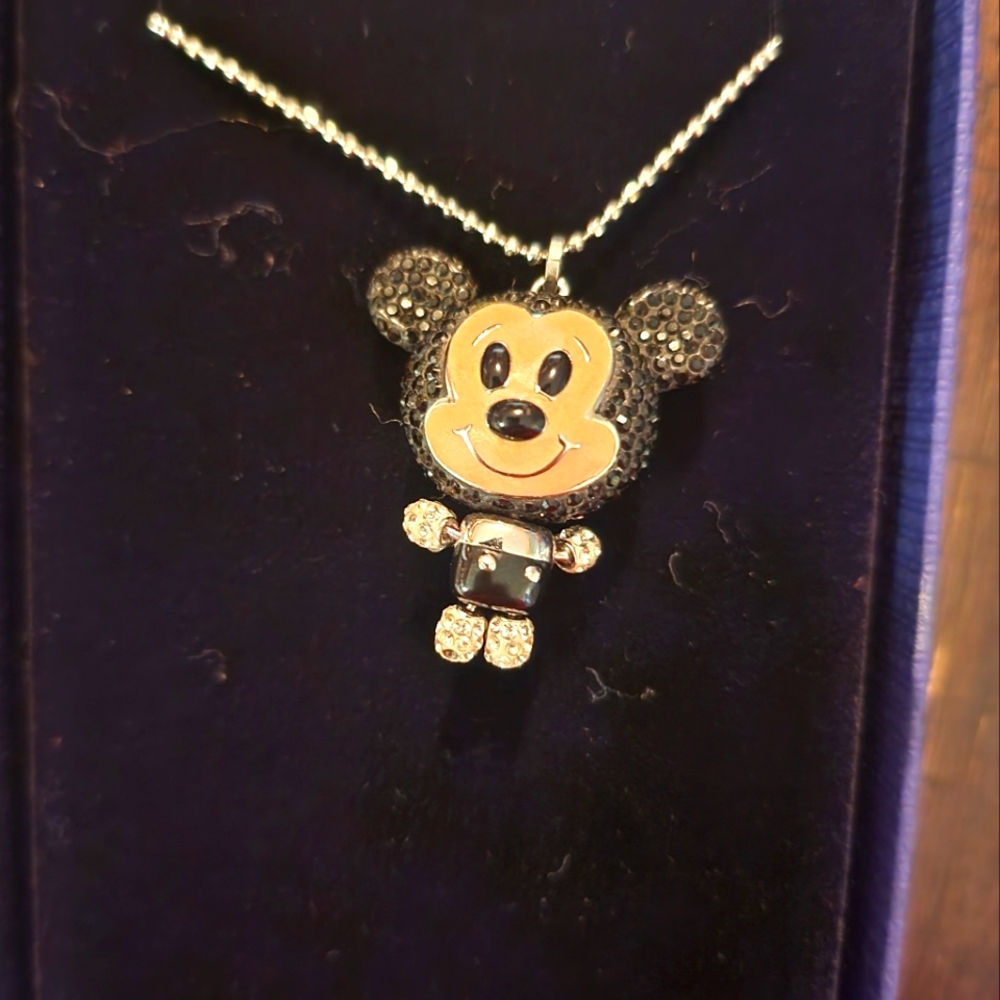 Swarovski Mickey Mouse necklace